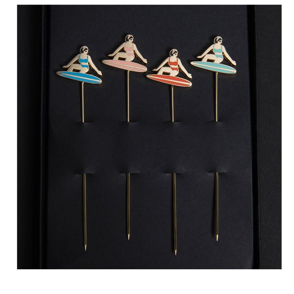 Love & Victory Surfer Cocktail Picks